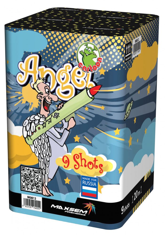Салют ANGEL 9 залпов 0.8 калибр M0812 Maxsem