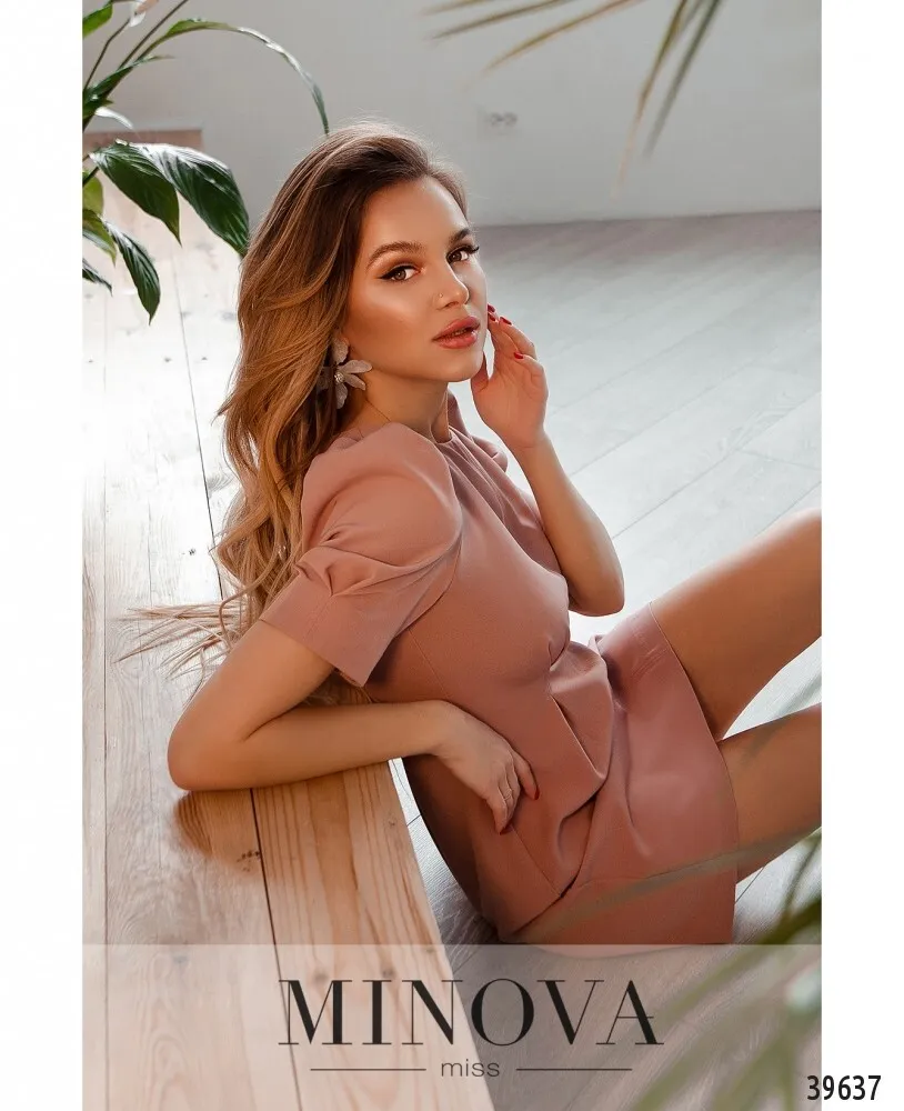 Платье 1066-корица Minova