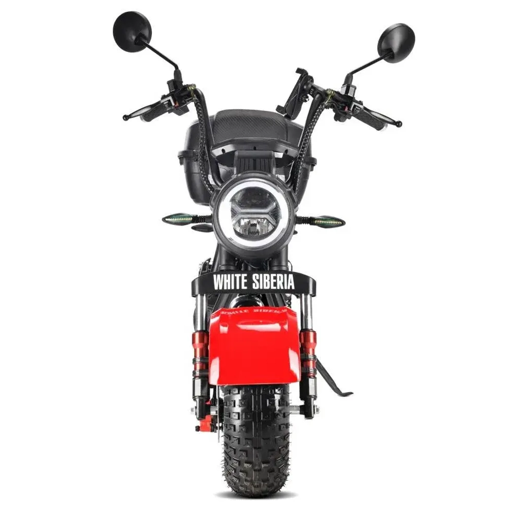 Электроскутер WHITE SIBERIA MINI R 2.0 1200W RED