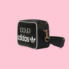 Маленькая сумка на плечо Adidas X Gucci черный