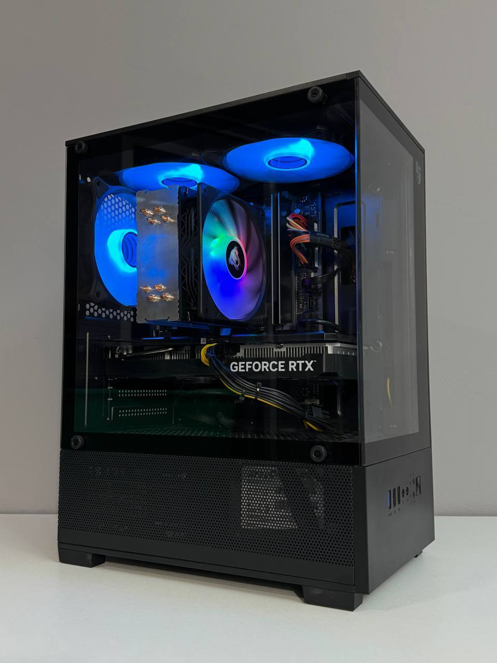 ПК игровой (Intel Core i5-12400f, GeForce RTX 4060 DUAL OC , Intel H610, 16 Гб DDR4, 500 Гб SSD). Модель PlaZa Gaming.Classic 052.