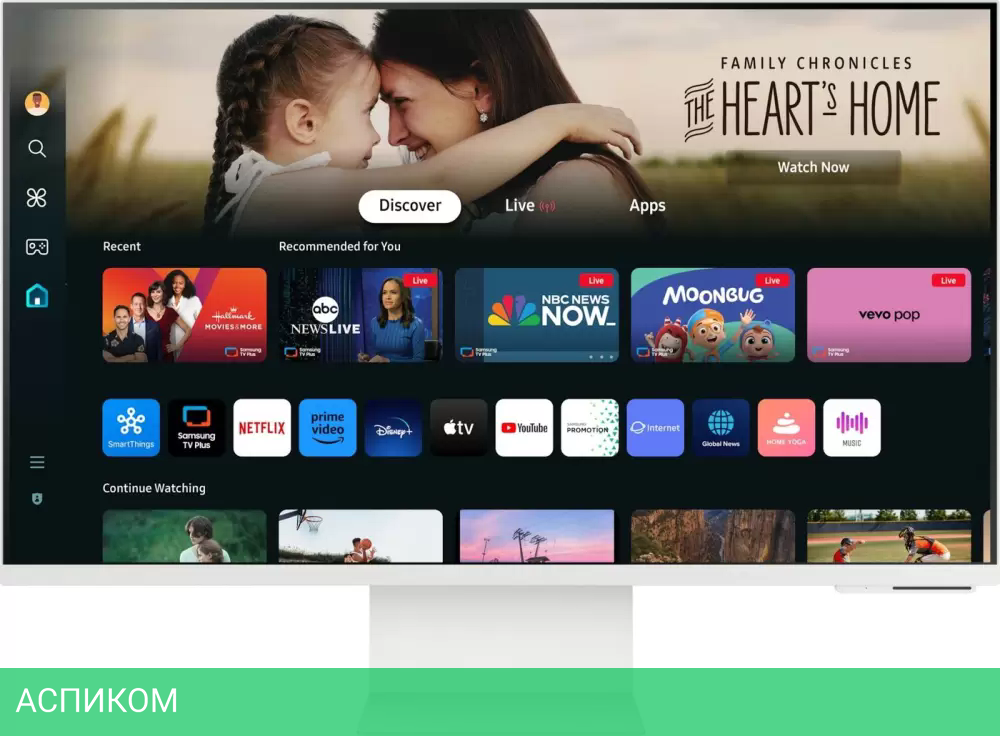 Монитор Samsung Smart M8 LS32DM801UUXEN