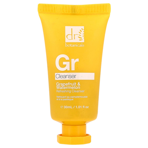 Dr. Botanicals, Освежающее очищающее средство, грейпфрут и арбуз, 30 мл (1,01 жидк. Унции)