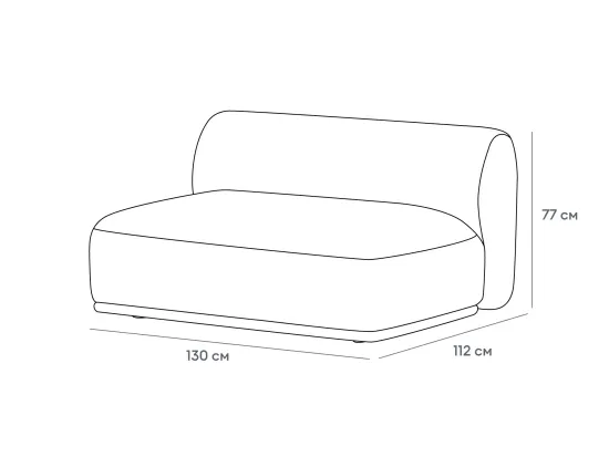 Модуль средний прямой Fabro 1300 885398