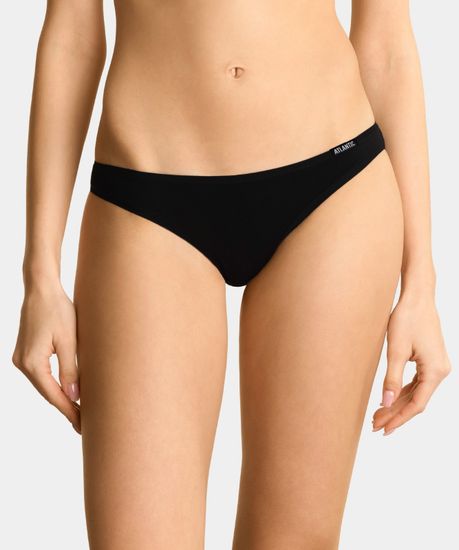 Женские трусы мини бикини (3шт) 3BLP-599,чёрный