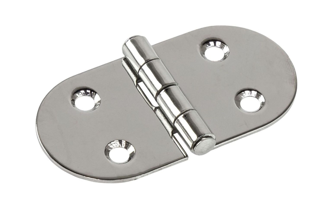 Петля 74х39 мм нержавеющая