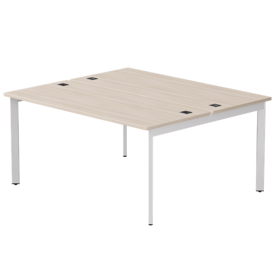 Бенч-система на 2 места Everprof EVO на металлокаркасе 1580х670(1370)x755 опоры 45гр