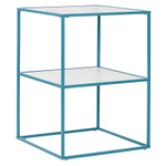 Столик приставной Bergenson Bjorn Mayen, 38х38 см, бирюзовый