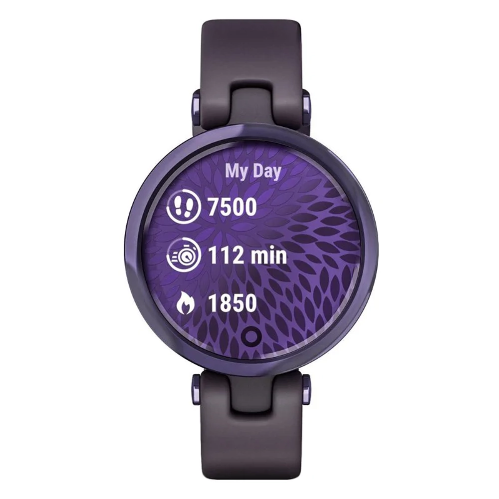 Смарт-часы Garmin Lily безель цвета полночная орхидея, корпус темная орхидея и, силиконовый, ремешок 010-02384-12
