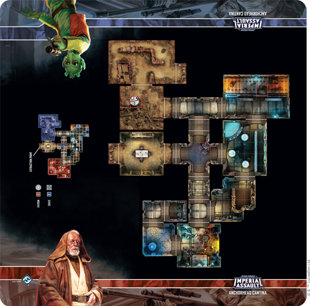 Star Wars Imperial Assault: Anchorhead Cantina Skirmish