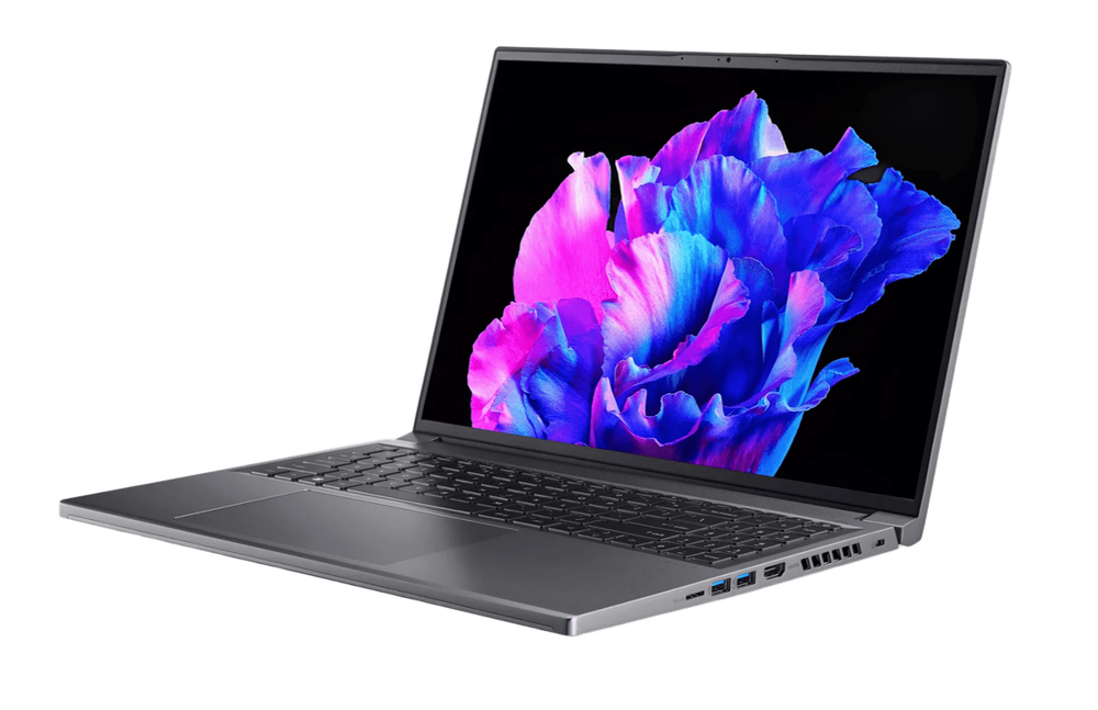 Ноутбук Acer Swift X 16 (Ryzen 7, RTX 3050, 165 Гц)