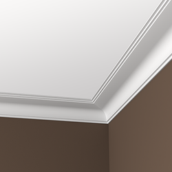 Карниз пенополиуретан, 2000x113x79 мм