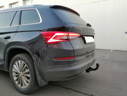 Фаркоп Трейлер 9151 на Volkswagen Tiguan (4WD) 2007-2016 г. 2016-г.(паспорт и сертификат в комплекте)(без электрики)