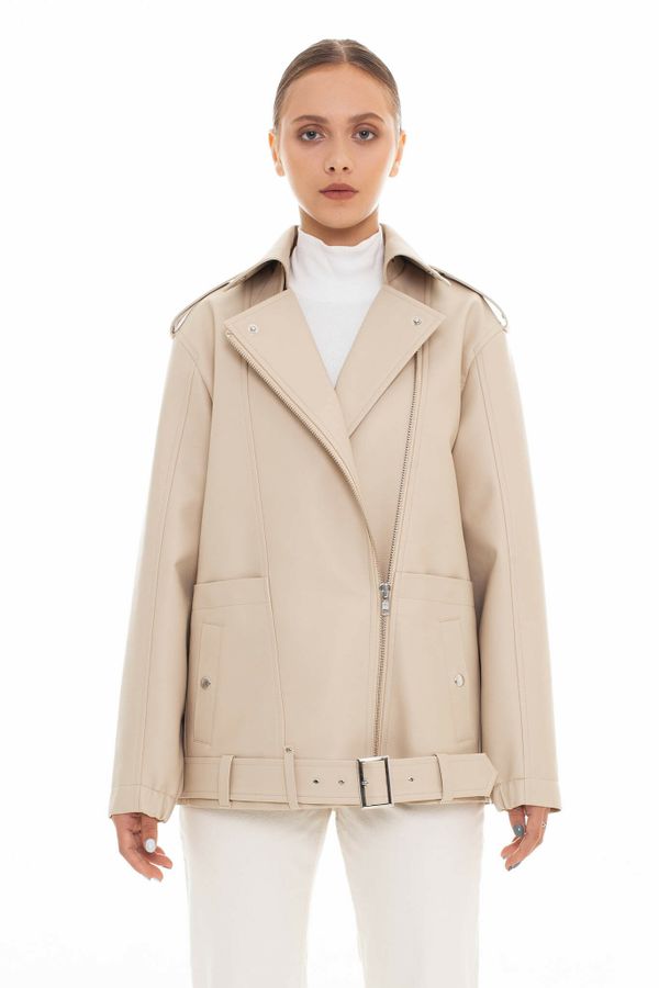 Утепленная косуха Берлин из ЭКОкожи