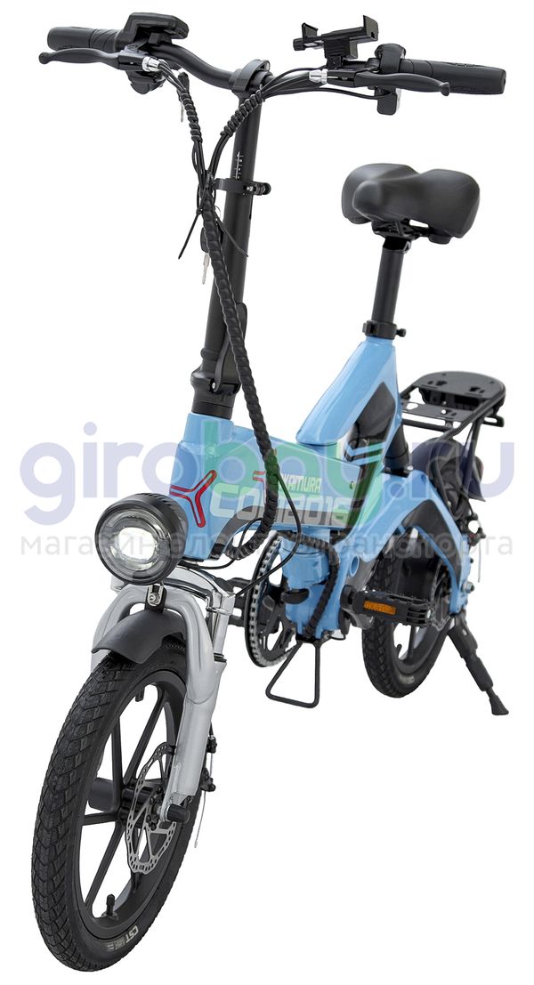 Электровелосипед Yokamura Combo 16 (48V/11Ah) - Miami Blue