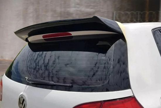 Спойлер V.1 глянцево - черный для VW Golf 5 GTI 2003-2008