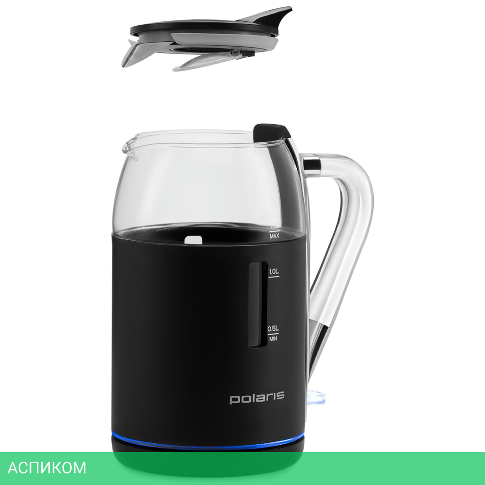 Электрочайник Polaris PWK 1563CGL черный