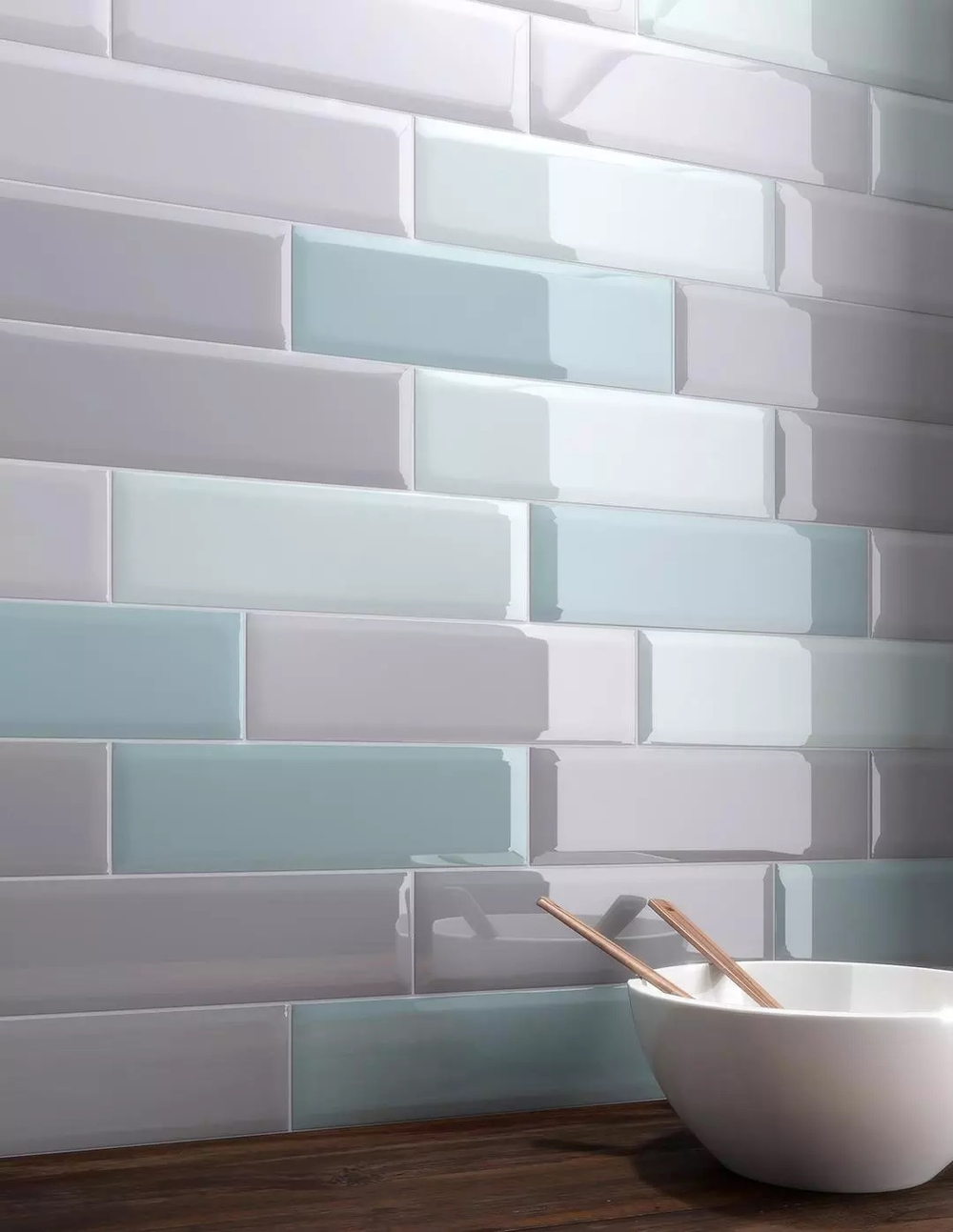 Плитка настенная Kerama Marazzi Аккорд 8.5x28.5 см 0.97 м² глянцевая цвет зеленый