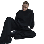 Баскетбольная женская толстовка Nike Sportswear Tech Fleece Black Sweatshirt