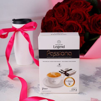 TRUNG NGUYEN Кофе растворимый Passiona с коллагеном, 14шт*16гр