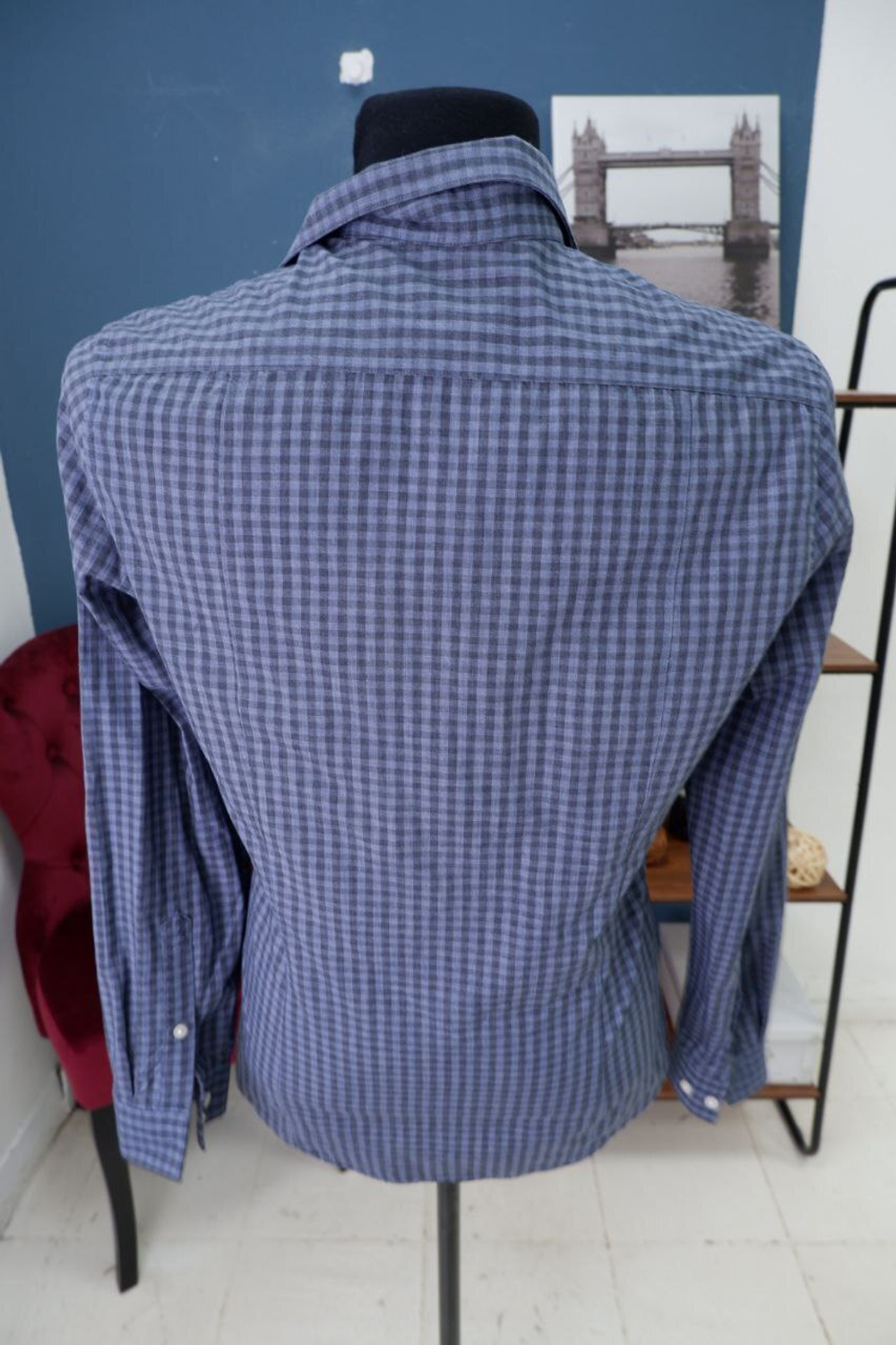 Рубашка H&M из хлопка 44 размер