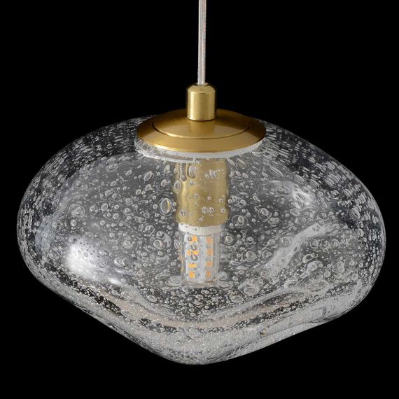 Светильник подвесной Crystal Lux FORMLESS SP1 TRANSPARENT