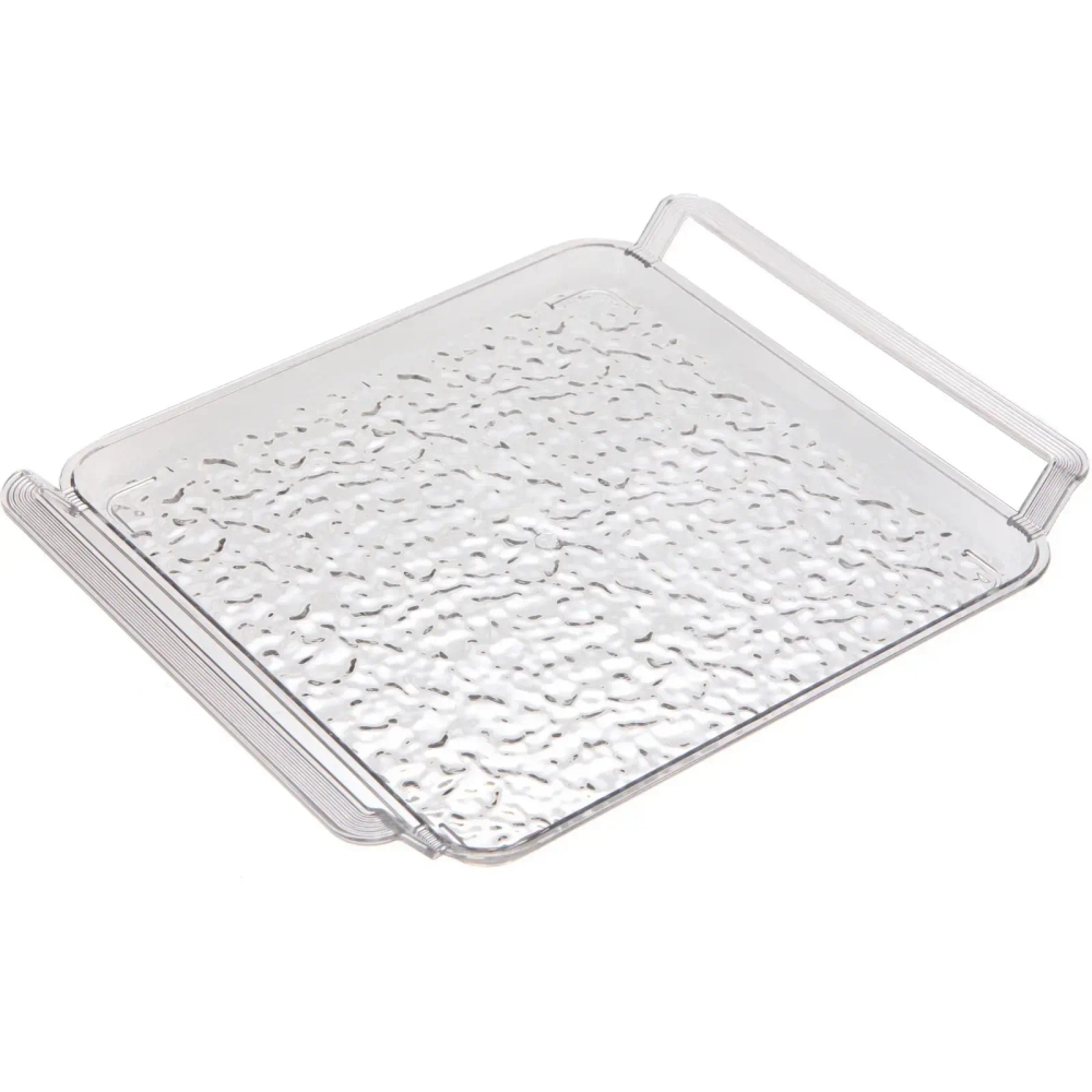 Поднос пластиковый «Grace» 25,5*21*1,5см с ручками