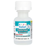 Homeolab USA, Kids Relief, жидкость для перорального применения от боли и лихорадки, для детей 0–12 лет, со вкусом вишни, 25 мл (0,85 жидк. унц.)