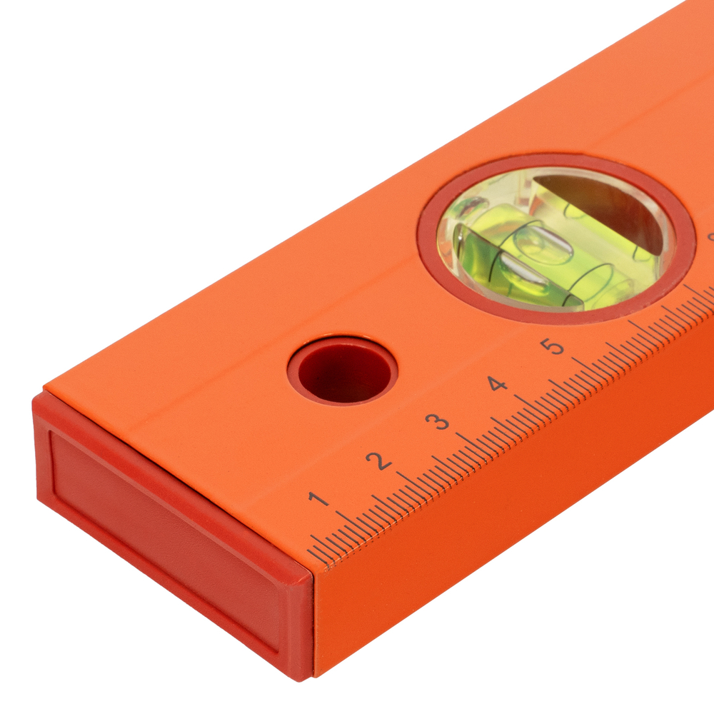 Уровень алюминиевый, 1500 мм, 3 глазка, желтый, линейка Sparta