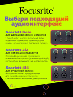 Внешняя звуковая карта Focusrite Scarlett 4i4 4th Gen