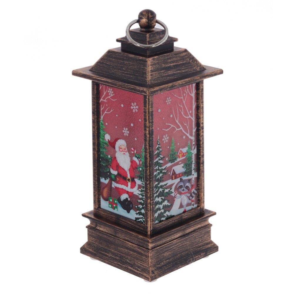 GAEM Изделие декоративное "Фонарь" (подсвет, LR44 х3шт) L5 W5 H12,5 см (блок 12), 3в.