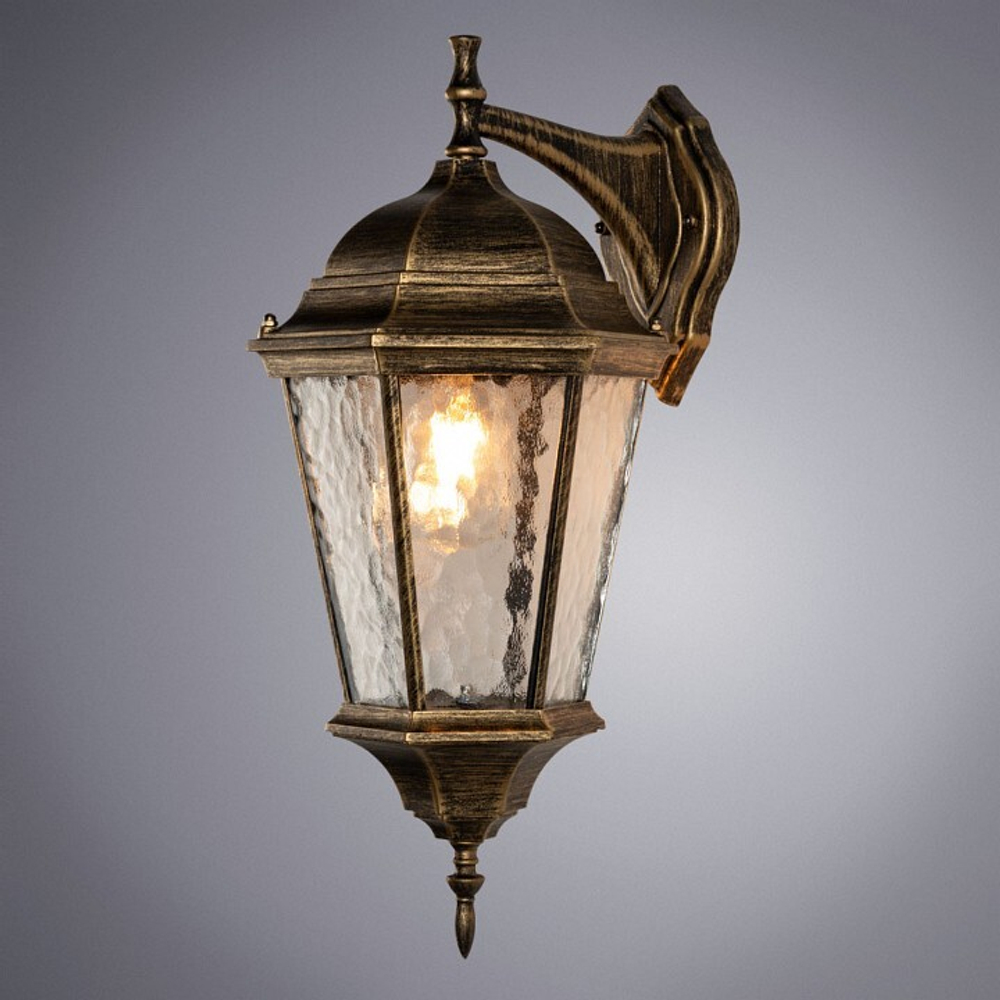 Уличный настенный светильник Arte Lamp A1204AL-1BN