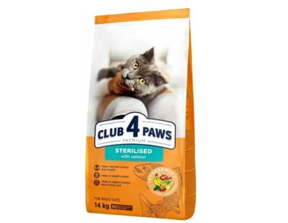 Сухой корм Club 4 Paws для стерилизованных
