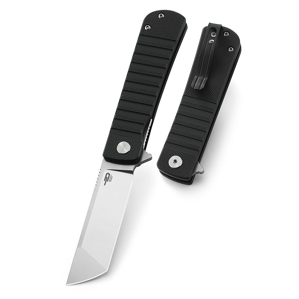 Нож туристический Bestech Titan сталь D2, рукоять G10 черная