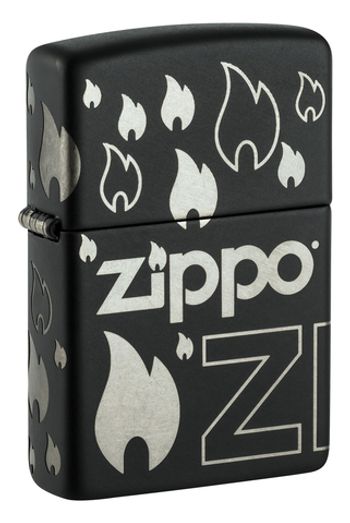 Зажигалка Zippo Classic с покрытием Black Matte (48908)