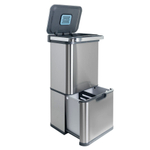 Ведро для раздельного сбора мусора, сенсор, 4 емкости, Foodatlas, JAH-8889, 50л (12+12+13+13)