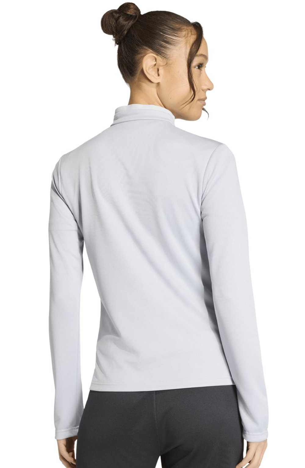 Женская Кофта теннисная Adidas Entrada 26 Training - team light grey/white