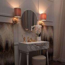 Бра настенный светильник Терра Айвори левое