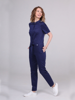 Комбинезон медицинский Кб-121к темно-синий