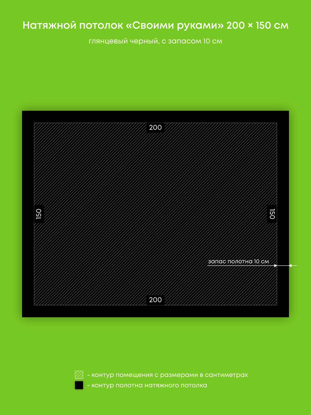 Натяжные потолки 3 м2, 3.6 м2, 2.2 м2