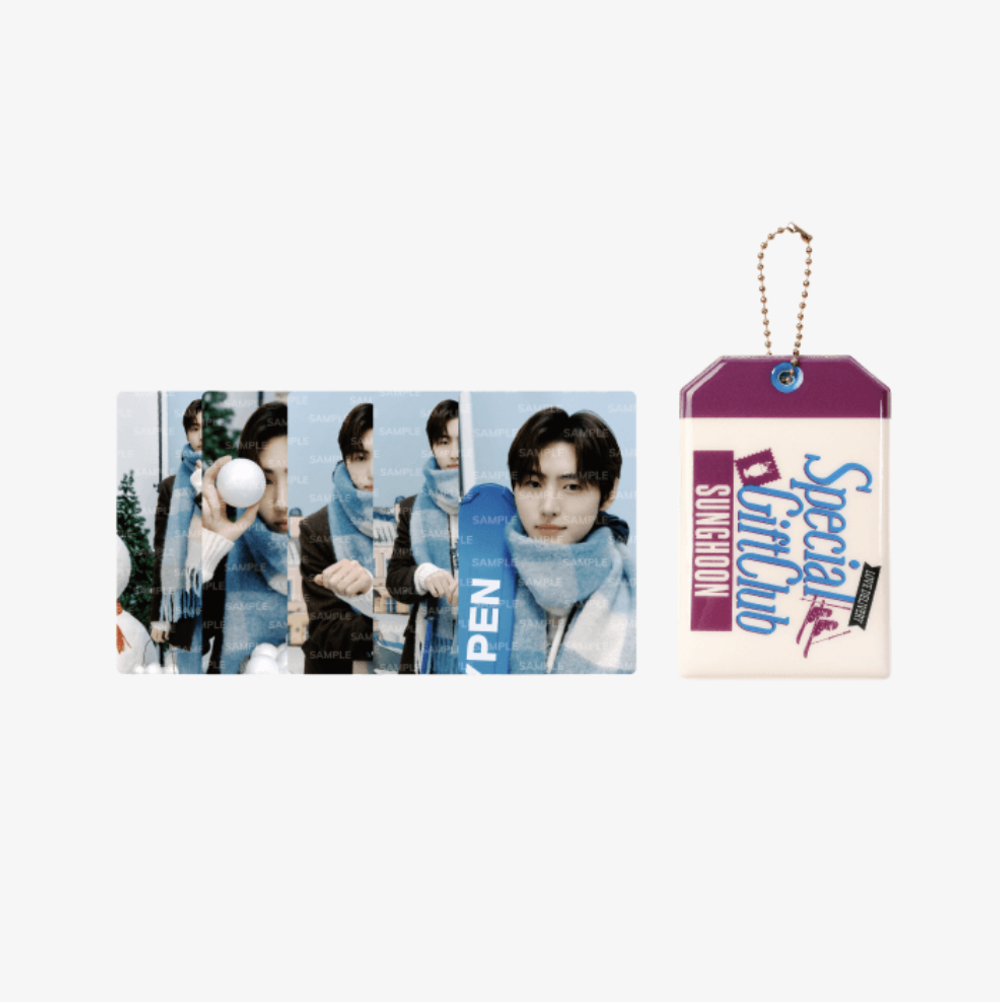 Набор холдер + фотокарты [SUNGHOON] PHOTO CARD HOLDER