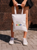 Сумка шоппер на молнии повседневная