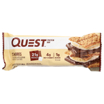 Quest Nutrition, Протеиновый батончик, S'Mores, 4 батончика, 60 г (2,12 унции) каждый