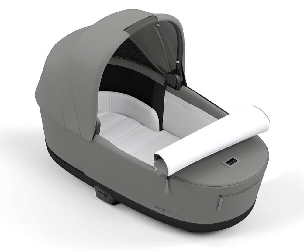 Коляска 3 в 1 Cybex Priam IV Rosegold complete и автокресло Cloud T i-Size Platinum White Plus Mirage Grey