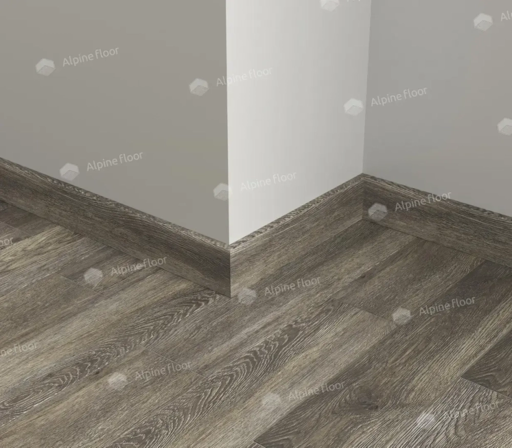 Напольный плинтус Parquet Light Венге Грей SK 13-8