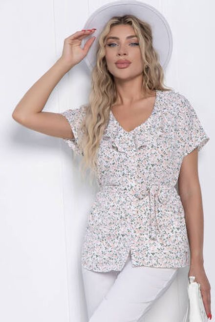 Блуза Дыхание лета (белая) Б11015 LT Collection