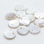 Перламутр, подвеска, размер около 11,5 мм, цена за набор 5 шт