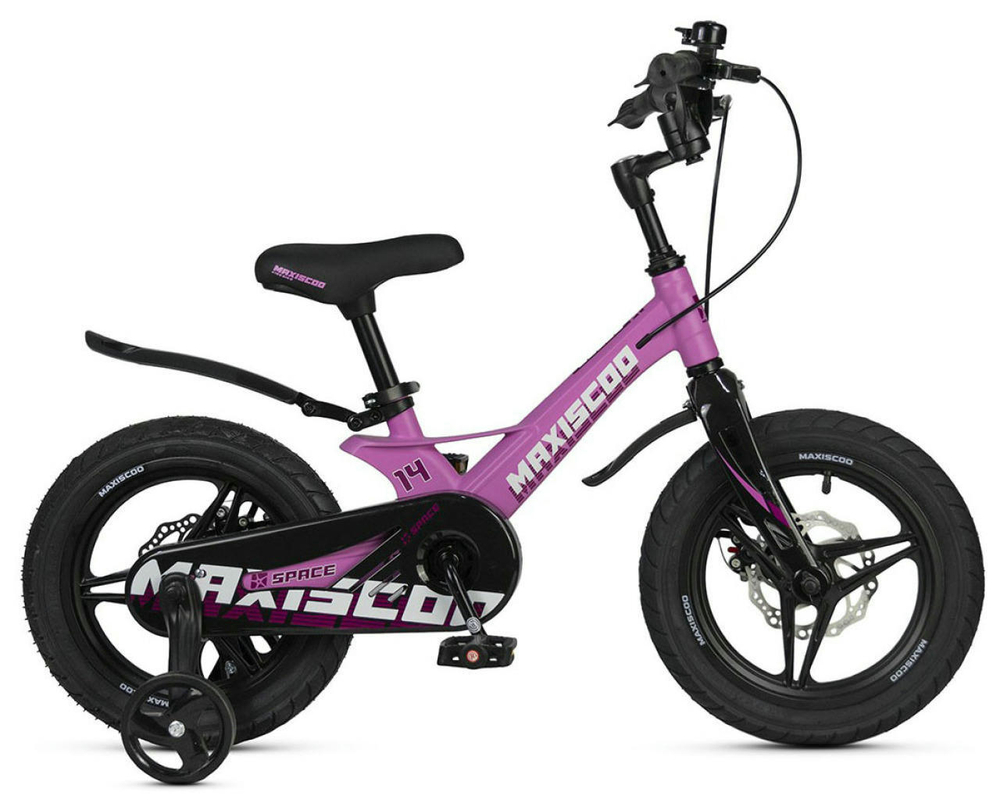 Детский велосипед Maxiscoo Space Deluxe Plus 14'' (2025)