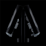 Чёрный мастурбатор FLIP HOLE BLACK (Цвет: черный)