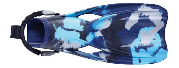 Ласты регулируемые Mares XR Power Plana Tec синий камуфляж